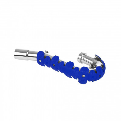 Προστατευτικό λαιμού εξάτμισης POLISPORT ARMADILLO HEAD PIPE 22 cm ΜΠΛΕ