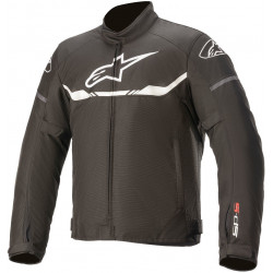 Μπουφάν μηχανής ALPINESTARS T-SPS WATERPROOF ΜΑΥΡΟ/ΑΣΠΡΟ