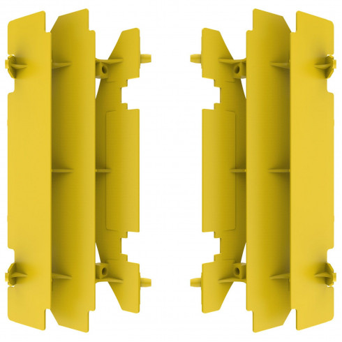 Προστατευτικό ψυγείου μοτοσυκλέτας POLISPORT SUZUKI RM250 2001-08 / 1996-06 / DRZ400 - 2016-20 ΚΙΤΡΙΝΟ