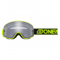 Μάσκα μηχανής motocross O`NEAL B-50 FORCE BLACK/NEON YELLOW - SILVER MIRROR 2021 thumb