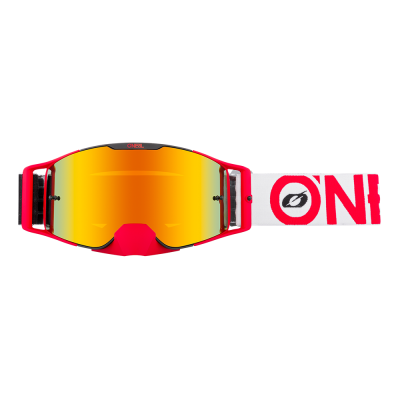 Μάσκα μηχανής motocross O`NEAL B-30 BOLD BLACK/RED - RADIUM
