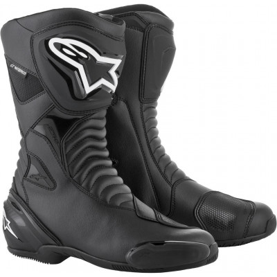 Μπότες μηχανής ALPINESTARS SMX-S WATERPROOF ΜΑΥΡΟ/ΛΕΥΚΟ