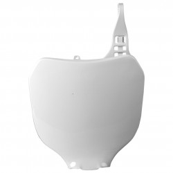 Number Plate μάσκα εμπρός POLISPORT Yamaha YZ125/250 - 2000-05 /YZ250F-2001-05 / YZ426F-2001-02 / YZ450F - 2003-05 OEM ΑΣΠΡΟ