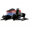 Κιτ πλαστικών MX POLISPORT για HONDA CRF250R - 2014-17 / CRF450R - 2012-16 ΜΑΥΡΟ