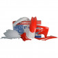 Κιτ πλαστικών MX POLISPORT για HONDA CRF250R - 2011-13 / CRF450R - 2011-12 ΑΣΠΡΟ/ΚΟΚΚΙΝΟ thumb