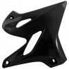 Πλαστικά καλύμματα ψυγείου POLISPORT Yamaha YZ250F/YZ450F - 2006-09 ΜΑΥΡΟ