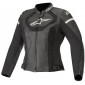 Γυναικείο μπουφάν μηχανής ALPINESTARS STELLA JAWS V3 BLACK/BLACK thumb