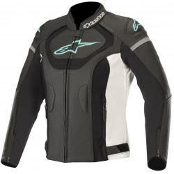 Γυναικείο μπουφάν μηχανής ALPINESTARS STELLA JAWS V3 BLACK/TEAL