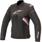 Γυναικείο μπουφάν μηχανής ALPINESTARS T-GP PLUS R V3 AIR BLACK/FUCHSIA thumb