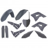 Κιτ πλαστικών MX POLISPORT restyling για HONDA CR125R /CR250R 2002-07 Nardo Grey