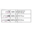Σετ ένθετα - εξάγωνα Beta 923E-PE/C18 009231028 1/2