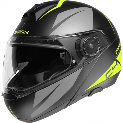 Κράνος μηχανής SCHUBERTH C4 PRO MERAK ΜΑΥΡΟ/ΓΚΡΙ/ΚΟΚΚΙΝΟ