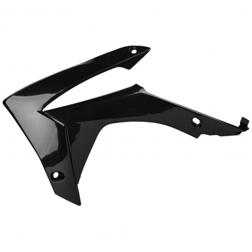 Πλαστικά καλύμματα ψυγείου POLISPORT HONDA CRF250R - 2014-17 /CRF450R - 2013-16 ΜΑΥΡΟ