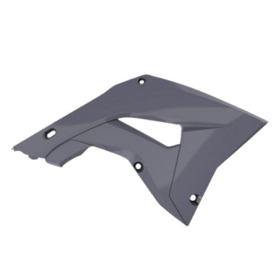 Πλαστικά καλύμματα ψυγείου POLISPORT HONDA CRF250R - 2018-21 / CRF450R - 2017-20 Nardo Grey
