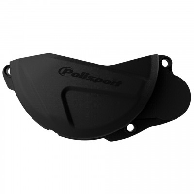 Προστατευτικό κάλυμμα συμπλέκτη POLISPORT HONDA CRF250R - 2010, 2013-17 ΜΑΥΡΟ