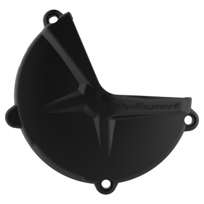 Προστατευτικό κάλυμμα συμπλέκτη POLISPORT GAS GAS EC250/300 XC250/3000 - 2017-20 - ΜΑΥΡΟ