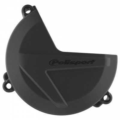 Προστατευτικό κάλυμμα συμπλέκτη POLISPORT SHERCorse250/300/SE-F450 - 2014-20 - ΜΑΥΡΟ