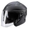 Κράνος μηχανής SECA MIRAGE II MATT BLACK JET - OPEN FACE