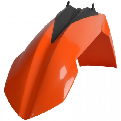 Μπροστινό φτερό POLISPORT KTM SX/SX-F - 07-12 EXC/EXC-F - 08-13 XC/X-F - 08-13 ΠΟΡΤΟΚΑΛΙ OEM Color