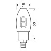 Φλας μηχανής LED VOLT BLACK 90504 thumb