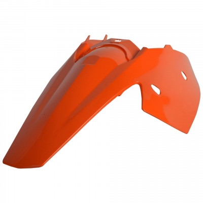 Πίσω φτερό με πλαϊνό πάνελ POLISPORT KTM SX/ EXC/ SX-F/ EXC-F/ XC/ XC-W/ XCF-W/ XC-F ΠΟΡΤΟΚΑΛΙ OEM Χρώμα