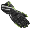 Γάντια μηχανής SPIDI CARBO 5 BLACK/KAWA GREEN