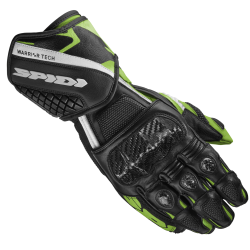Γάντια μηχανής SPIDI CARBO 5 BLACK/KAWA GREEN