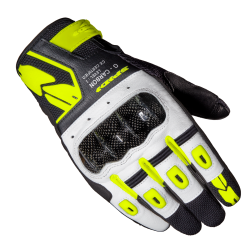 Γάντια μηχανής SPIDI G-CARBON BLACK/FLUO YELLOW