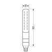 Μπροστινό φλας μοτοσυκλέτας Line SQ 12V LED - 90478 thumb