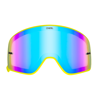 Μαγνητική ζελατίνα για μάσκα O'NEAL B-50 YELLOW FRAME RADIUM BLUE