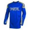 Μπλούζα motocross O`NEAL MATRIX RIDEWEAR BLUE/GRAY 2021 thumb