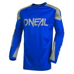 Μπλούζα motocross O`NEAL MATRIX RIDEWEAR BLUE/GRAY 2021