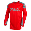 Μπλούζα motocross O'NEAL MATRIX RIDEWEAR RED/GRAY 2021