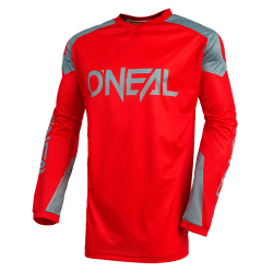 Μπλούζα motocross O'NEAL MATRIX RIDEWEAR RED/GRAY 2021