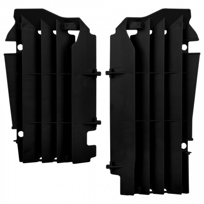 Προστατευτικό ψυγείου μοτοσυκλέτας POLISPORT KAWASAKI KX250F(17-20) ΜΑΥΡΟ