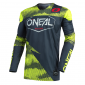 Μπλούζα μηχανής O'NEAL MAYHEM COVERT CHARCOAL/NEON YELLOW thumb
