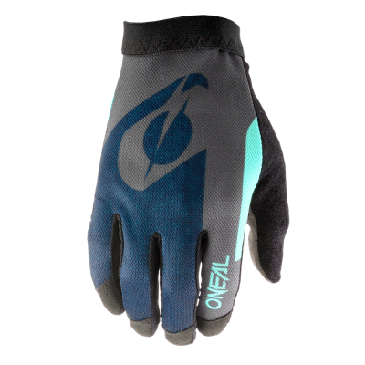 Γάντια μηχανής O'NEAL ALTITUDE BLUE/CYAN