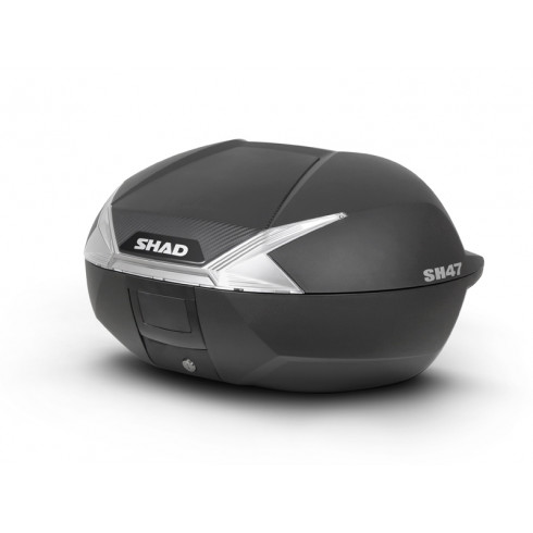 Κεντρική βαλίτσα μοτοσυκλέτας SHAD SH47 White Κεντρική βαλίτσα μοτοσυκλέτας SHAD SH47 White
