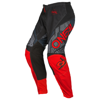 Παιδικό Παντελόνι μηχανής motocross O'NEAL ELEMENT CAMO V.22-BLACK/RED