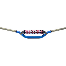 Τιμόνι μοτοσυκλέτας RENTHAL TWINWALL MCGRATH/SHORT ΜΠΛΕ