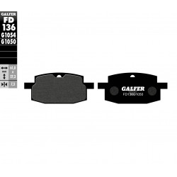 Τακάκια μοτοσυκλέτας Εμπρός Galfer SCOOTER FD136G1050 Τακάκια μοτοσυκλέτας Εμπρός Galfer SCOOTER FD136G1050