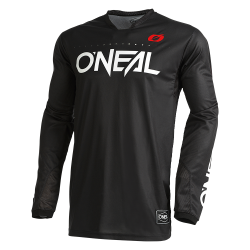 Μπλούζα motocross O'NEAL HARDWEAR ELITE CLASSIC V.22 BLACK