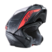 Κράνος μηχανής M-SRS STRING V.22 BLACK/RED FLIP-UP thumb