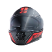 Κράνος μηχανής M-SRS STRING V.22 BLACK/RED FLIP-UP thumb