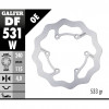Πίσω δισκόπλακα μοτοσυκλέτας Galfer WAVE FIXED 240x4mm DF531W