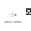 Ρακόρ φρένων ίσιο GALFER K7 FK003D7020 thumb