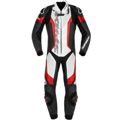 Δερμάτινη φόρμα αναβάτη SPIDI LASER PRO PERFORATED RED