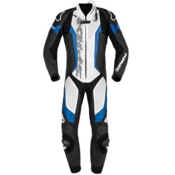 Δερμάτινη φόρμα αναβάτη SPIDI LASER PRO PERFORATED BLACK/BLUE