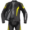 Δερμάτινη φόρμα αναβάτη SPIDI LASER TOURING BLACK/FLUO thumb