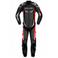 Δερμάτινη φόρμα αναβάτη SPIDI TRACK WIND PRO RED/BLACK thumb